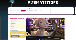 Desktop Screenshot of alien-visitors.nl